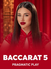 Baccarat 5 game icon by Pragmatic Play 