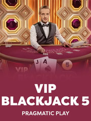VIP BlackJack 5 game icon by Pragmatic Play