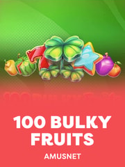 100 Bulky Fruits game icon by Amusnet