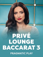 Privé Lounge Baccarat 3 game icon by Pragmatic Play