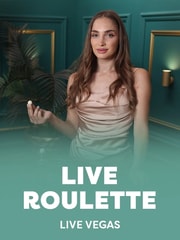 live roulette game icon by Live Vegas