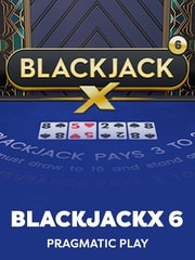BlackjackX 6 - Azure game icon by Pragmatic Play