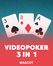 Videopoker 3 in 1 game icon by Mascot Gaming