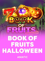 Book of Fruits Halloween game icon by Amatic