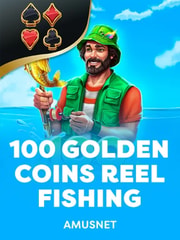 100 Golden Coins: Reel Fishing game icon by Amusnet