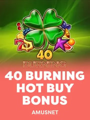 40 Burning Hot Buy Bonus game icon by Amusnet