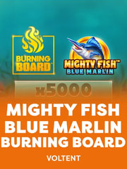 Mighty Fish: Blue Marlin Burning Board game icon by VoltEnt