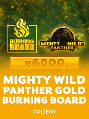 Mighty Wild: Panther Gold Burning Board