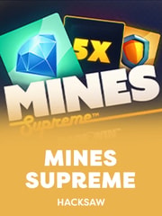Mines Supreme game icon by Hacksaw