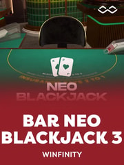 Bar Neo Blackjack 3 game icon by Winfinity