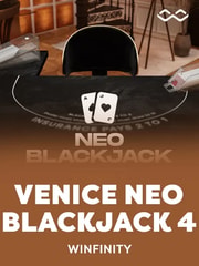 Venice Neo Blackjack 4 game icon by Winfinity