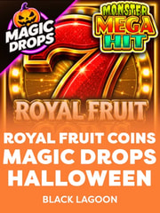 Royal Fruit Coins Magic Drops Halloween game icon by BlackLagoon